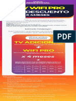 Promoción TV Adicional y Wifi PRO X 4 Meses - Residencial - Junio 2023