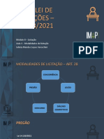 Módulo Ii - Licitação - Aula 1