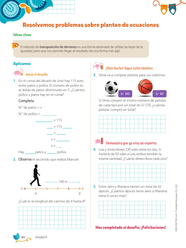 Matematica 6to Grado | PDF