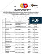 Convocatoria Salud 8425