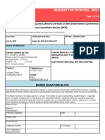 Finpro Sen051819 Catering and Cafeteria RFP