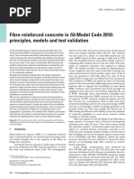 Structural Concrete - 2013 - Di Prisco - Fibre Reinforced Concrete in Fib Model Code 2010 Principles Models and Test