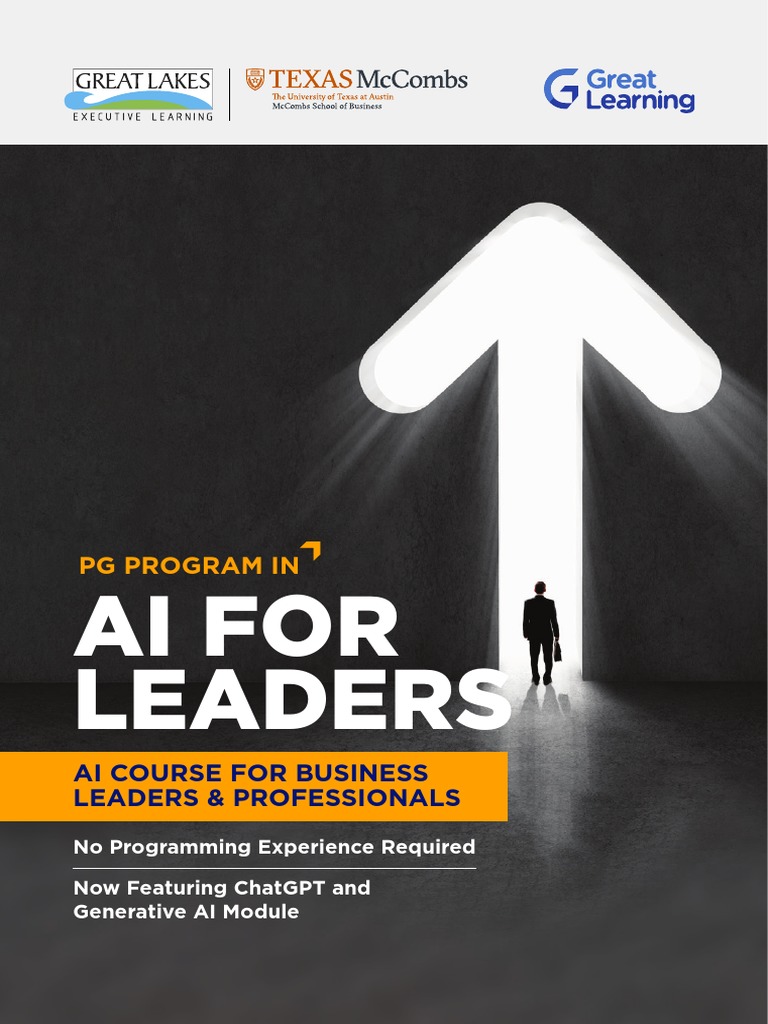 CERTIFICATE PROGRAM IN ARTIFICIAL INTELLIGENCE FOR MANAGERS intelligence overview