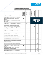 Themes and Processes - Roles and Responsilbilities Exercises - Answers