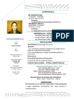 CV Marlene Benitez