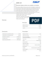 SKF 6000-2Z Specification