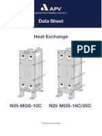 Heat Exchange: Data Sheet