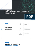 (CHEM CS) Chapter 3 - Mole Concept - Chemical Equations