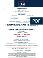DeSantis Invite