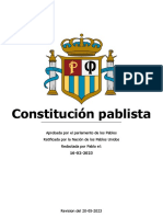 Constitución Pablista Revisión 20-05-2023