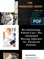 The Paralysed Needs - Team Sasa