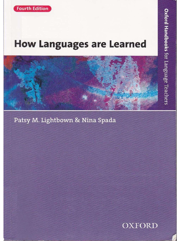 Explaining First Language Acquisition Pdf