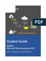 Student Guide M1