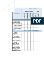 Matriz Causa - Efecto Concreto Ciclopeo