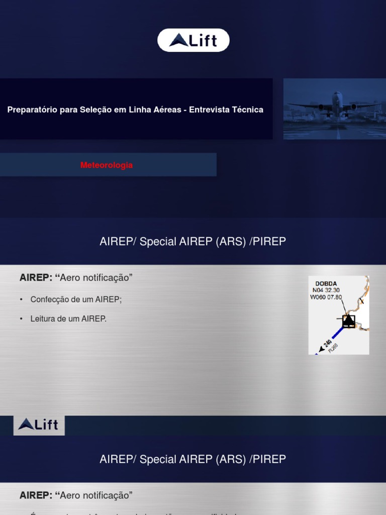 AIREP, Special AIREP (ARS), PIREP | PDF