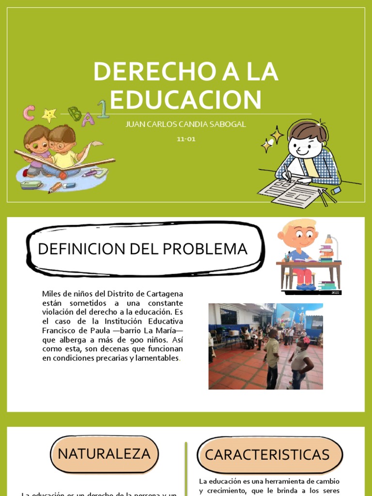 Derecho A La Educacion | Descargar gratis PDF | Educación de la primera ...