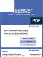 Refractometría y Polarimetría