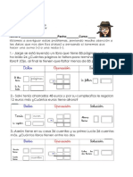 Guía de Pensamiento Matemático Resolución de Problemas