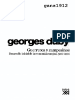 DUBY, GEORGES - Guerreros y Campesinos (Desarrollo Inicial de La Economía Europea, 500-1200) (OCR) (Por Ganz1912)