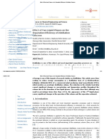 Effect of Two Liquid Phases On The Separation Efficiency of Distillation Columns