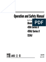 JLG KB45 Operators Manual