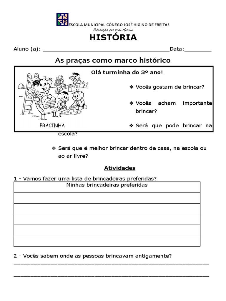 Marcos Historicos Aula 3 | PDF