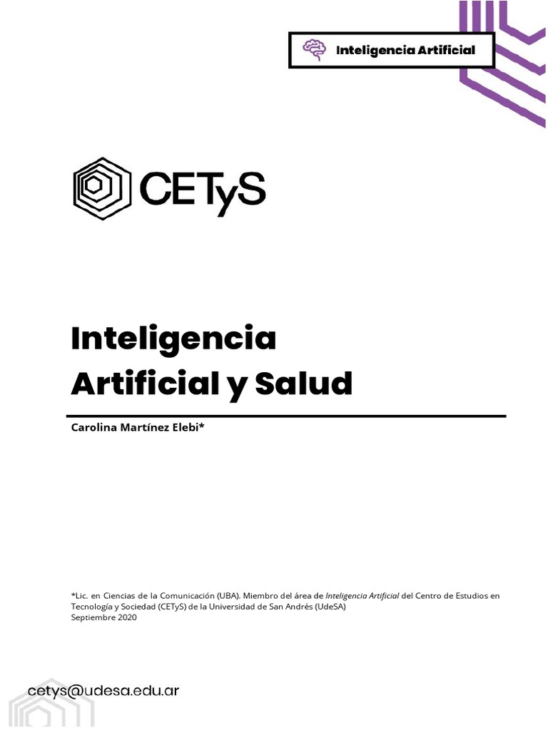 IA en Salud: Impactos y Regulación | PDF | Inteligencia artificial ...