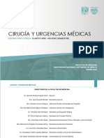 Cirugia y Urgencias Medicas 2022