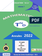 Mathématiques Terminale D .