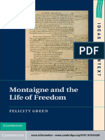 (Ideas in context 101) Green, Felicity - Montaigne and the life of freedom-Cambridge University Press (2012)