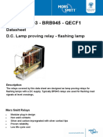 Datasheet QECF1 Signalling-Relay
