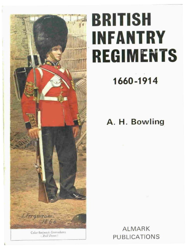 Uniform Series 3 - British Infantry Regiments (1660-1914