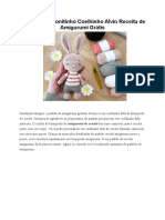 PDF Croche Bonitinho Coelhinho Alvin Receita de Amigurumi Gratis
