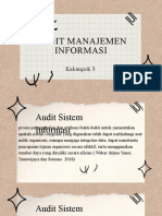 Audit Manajemen Informasi