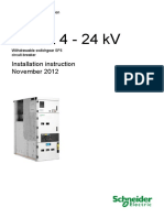 Mcset 4 24 KV Schneider 4 24 KV Installation Instruction MV Voltage Class
