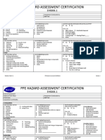 Ppe Hazard Assessment