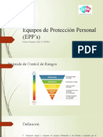 Equipos de Protección Personal (EPP's)