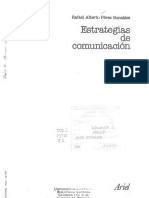 Estrategias de Comunicación (CAP 5) - Rafael Alberto Pérez (2001)