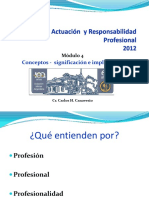 Ética IUA Módulo 4 Responsabilidad 2012