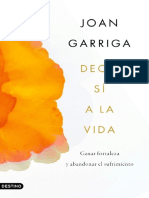 Libro Decir sí a la vida - Joan Garriga