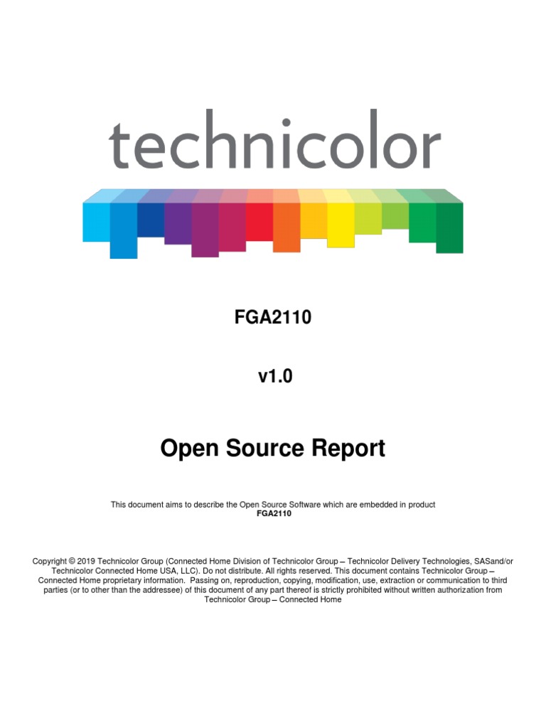 FGA2110 v1.0 OSS Publication | PDF