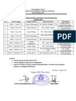 Jadwal Ibadah Bulanan Klasis Balusu