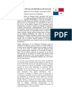 Postura Oficial de República de Panamá Tema: Desempleo Después de La Pandemia