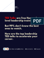 Top 7 TED Talks On Leadership