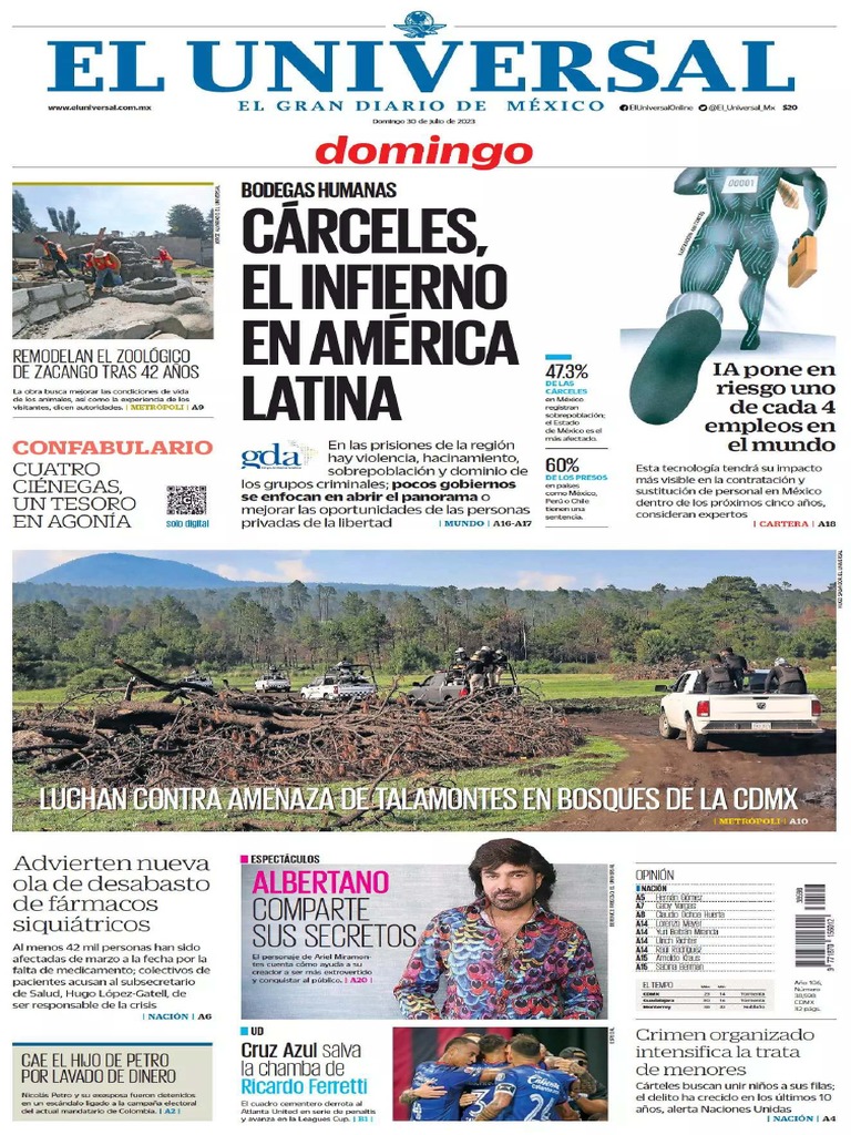 El Universal 30 Jul 2023 | PDF
