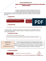 Ficha de Aprendizaje N°04 - 3 Er Grado