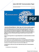 UGC NET Communication Paper 1