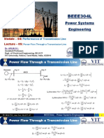 BEEE304L - PSE - Module - 4 - L5 - Power Flow Through A Transmission Line