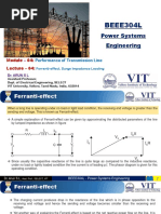 BEEE304L - PSE - Module - 4 - L4 - Ferranti-Effect, Surge Impedance Loading
