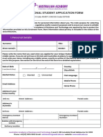 AABT Student Application Form V1.2 PDF Fillable August